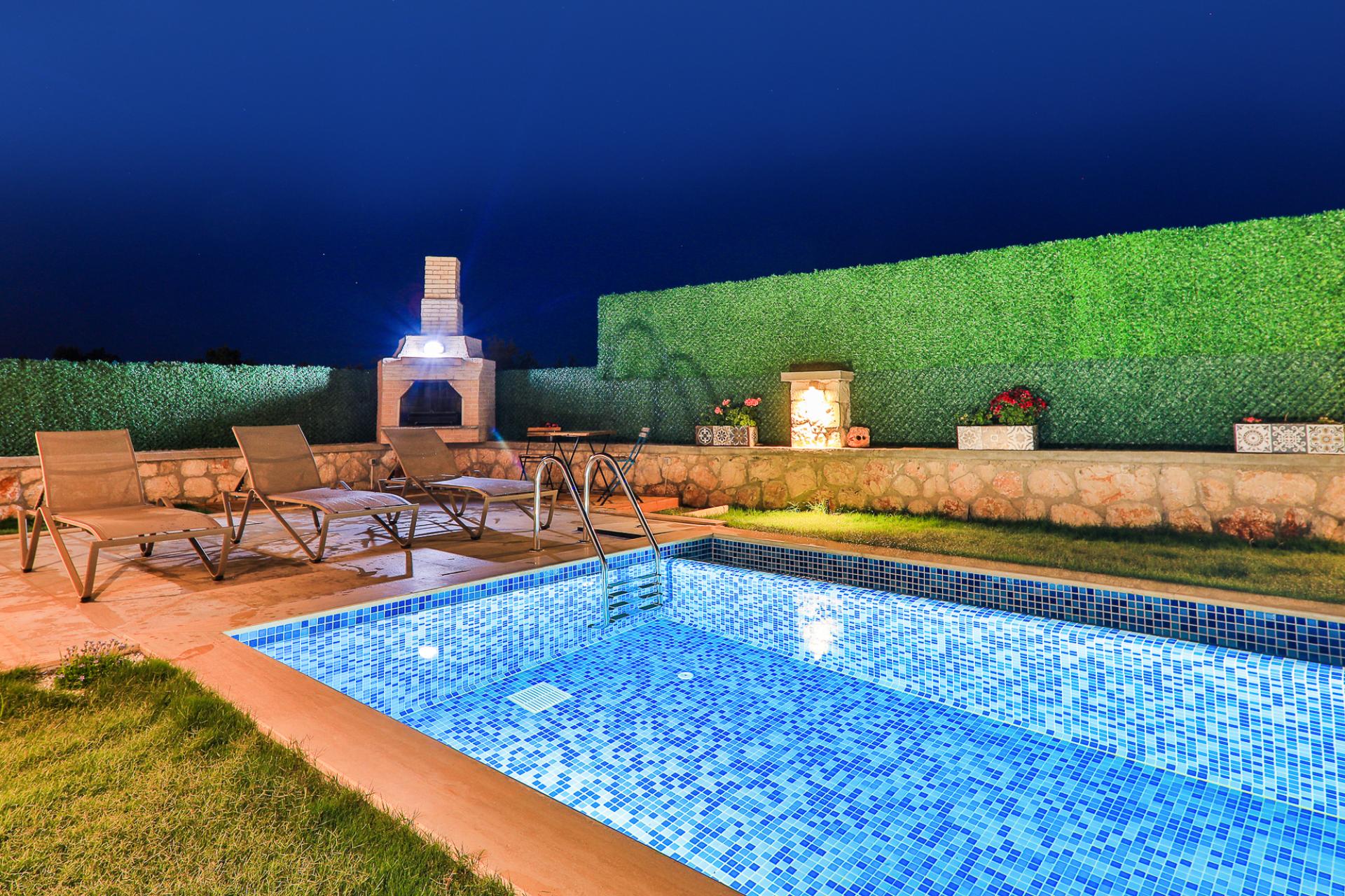 Dive into luxury in our stunning pool, where relaxation and refreshment await.