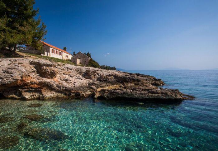 Gorgeous Seafront Detached House in Zvala, Hvar