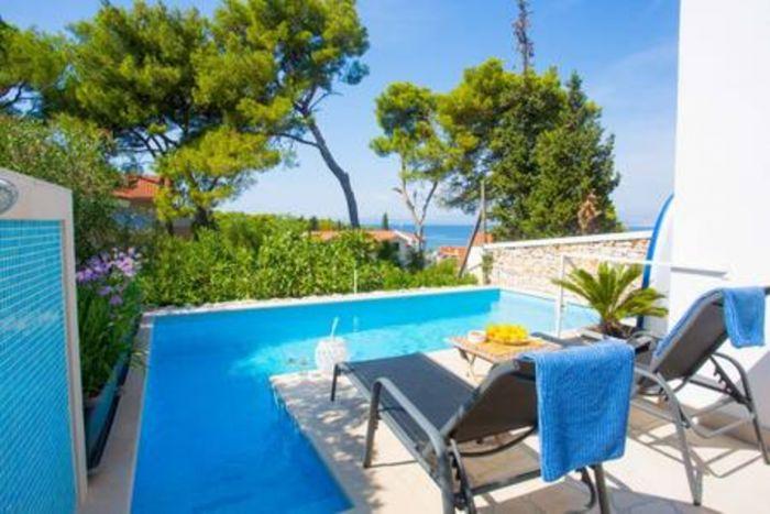 Sea View Villa with Pool 1 min to Beach in Brac