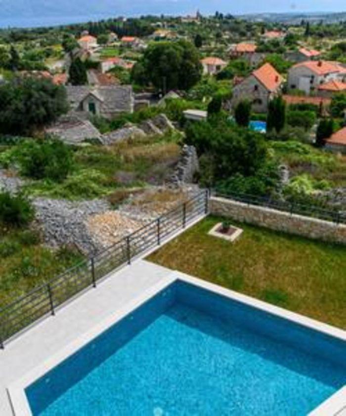 Sea View Villa with Pool in Brac Near Beaches