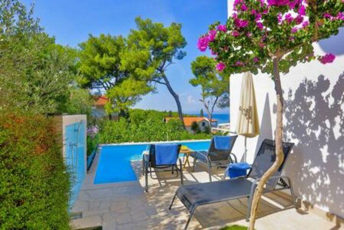 Sea View Villa with Pool 1 min to Beach in Brac