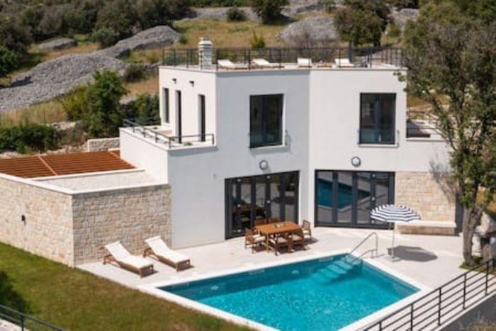 Sea View Villa with Pool in Brac Near Beaches