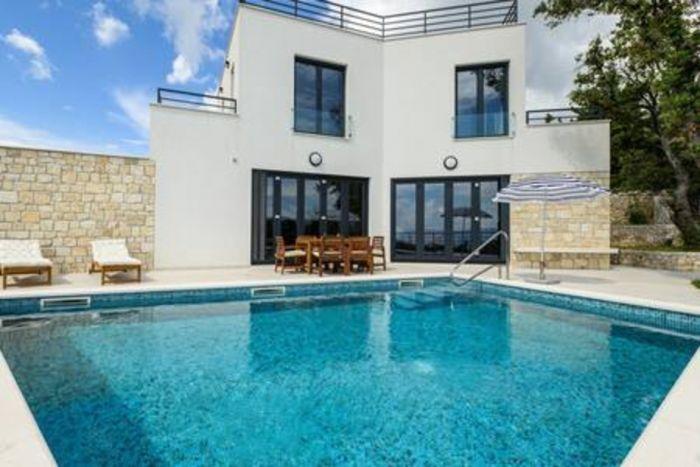 Sea View Villa with Pool in Brac Near Beaches