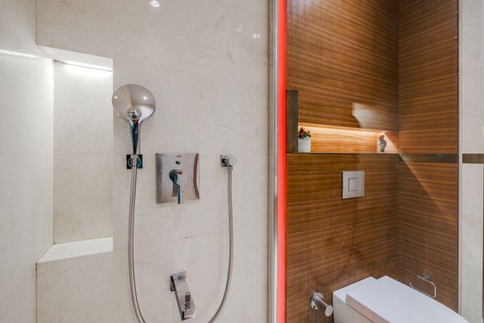 Indulge in a spa-like experience in our beautifully designed and fully equipped bathroom.